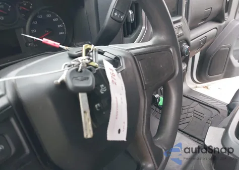 2021 Chevrolet Silverado 1500 2Wd Long Bed Wt из США, поврежденный, VIN 3GCNWAEH9MG203169